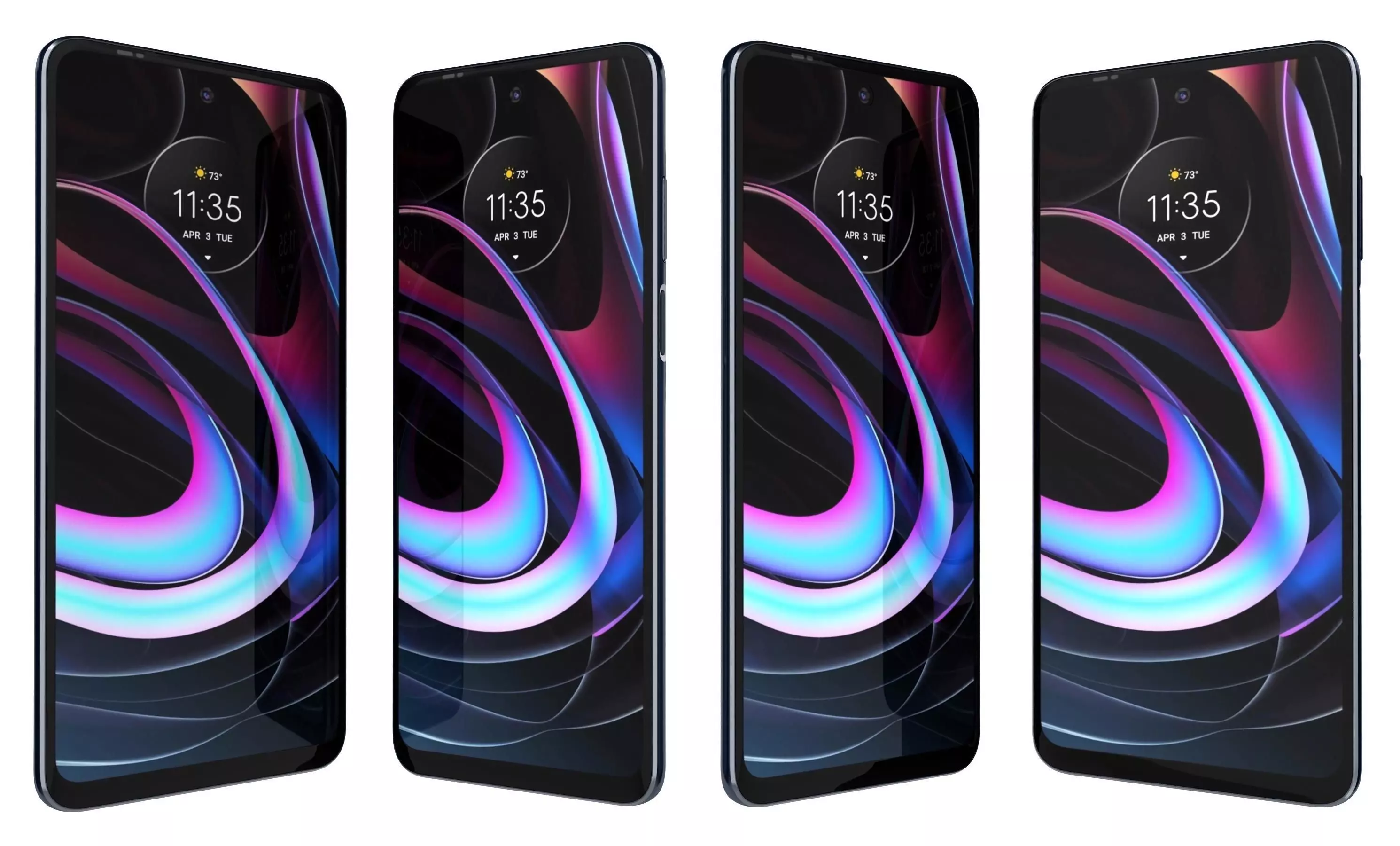 Motorola Edge 2021 High Poly 3D model_10