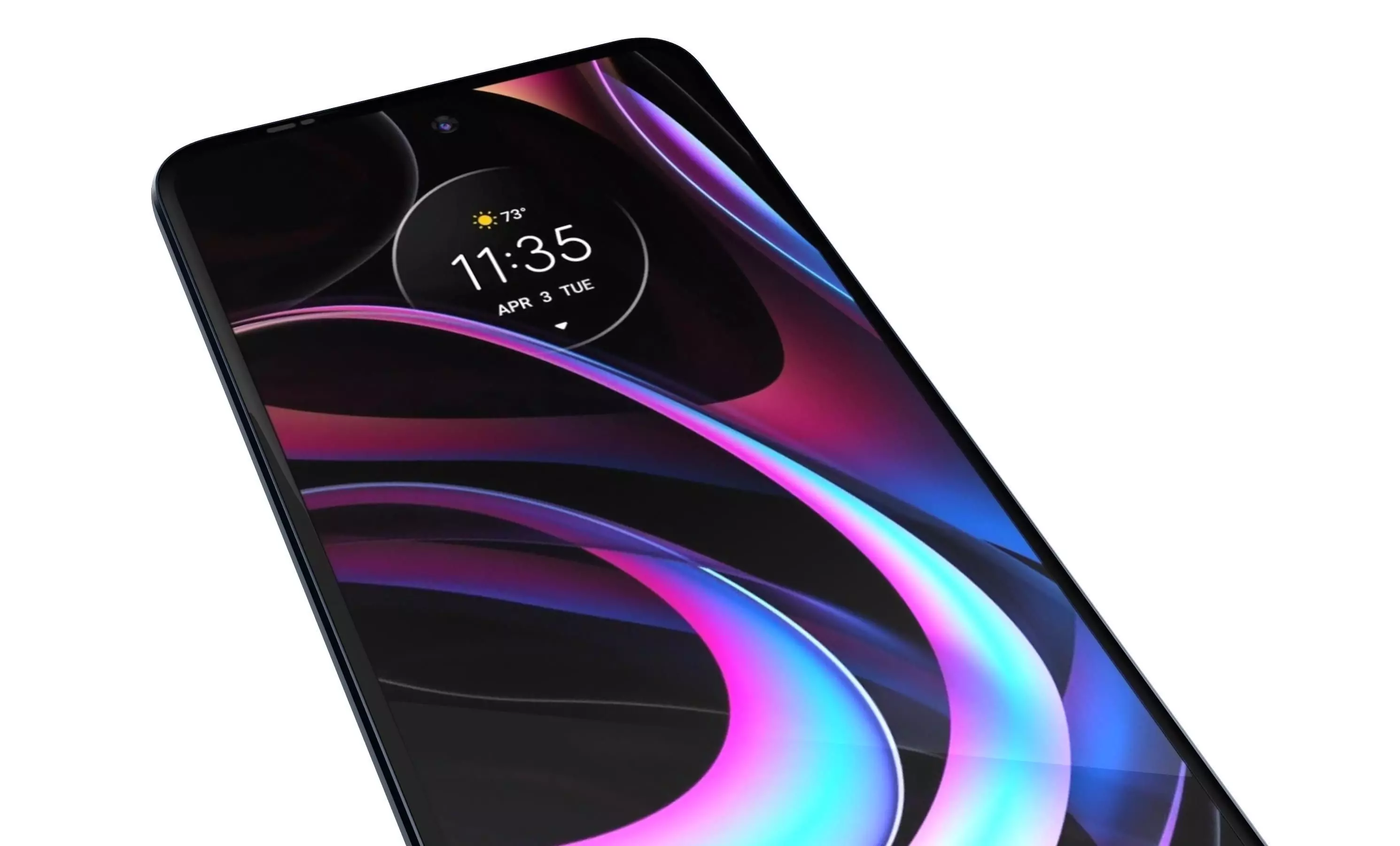 Motorola Edge 2021 High Poly 3D model_8