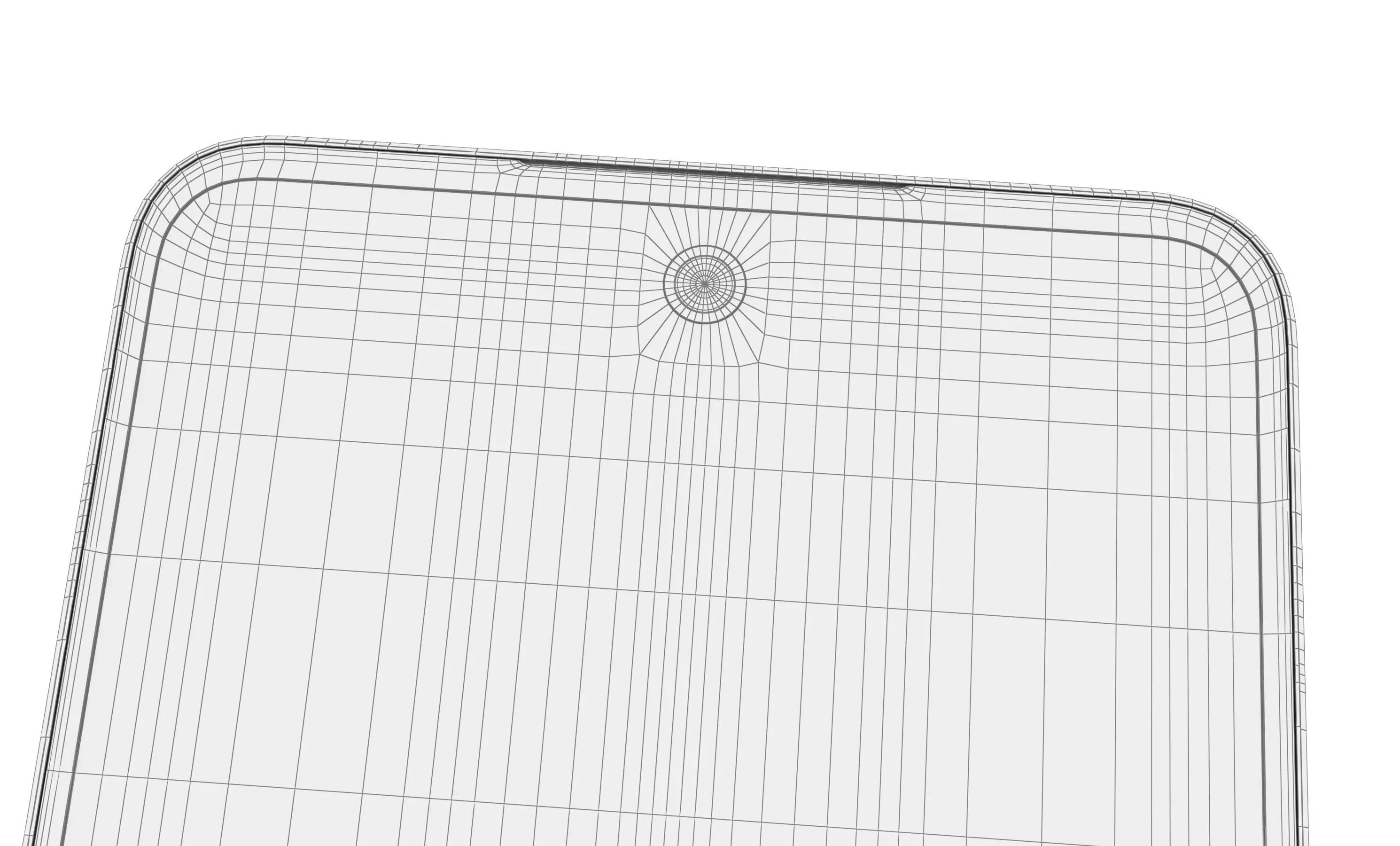 Motorola Edge 2021 High Poly 3D model_18