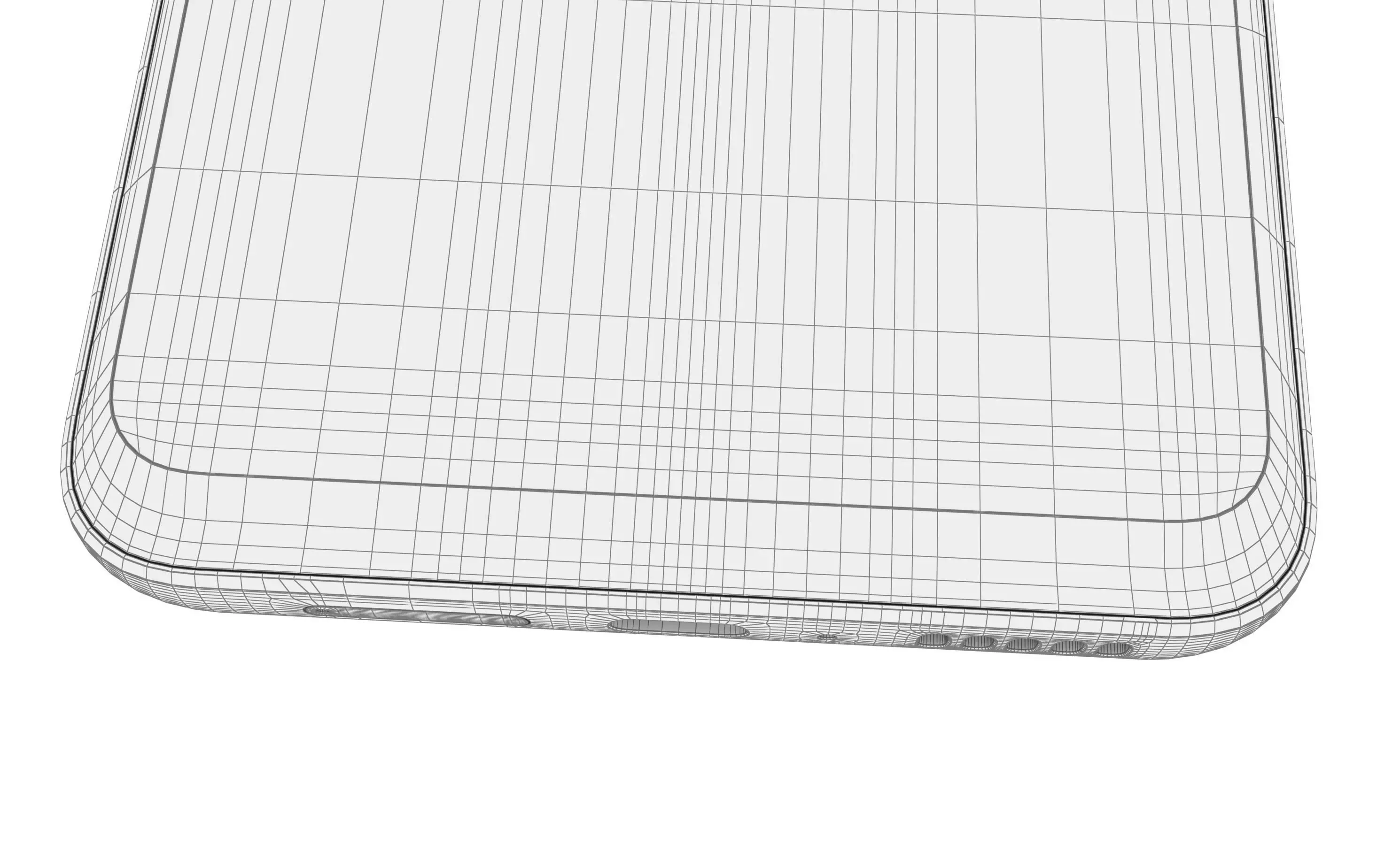 Motorola Edge 2021 High Poly 3D model_17