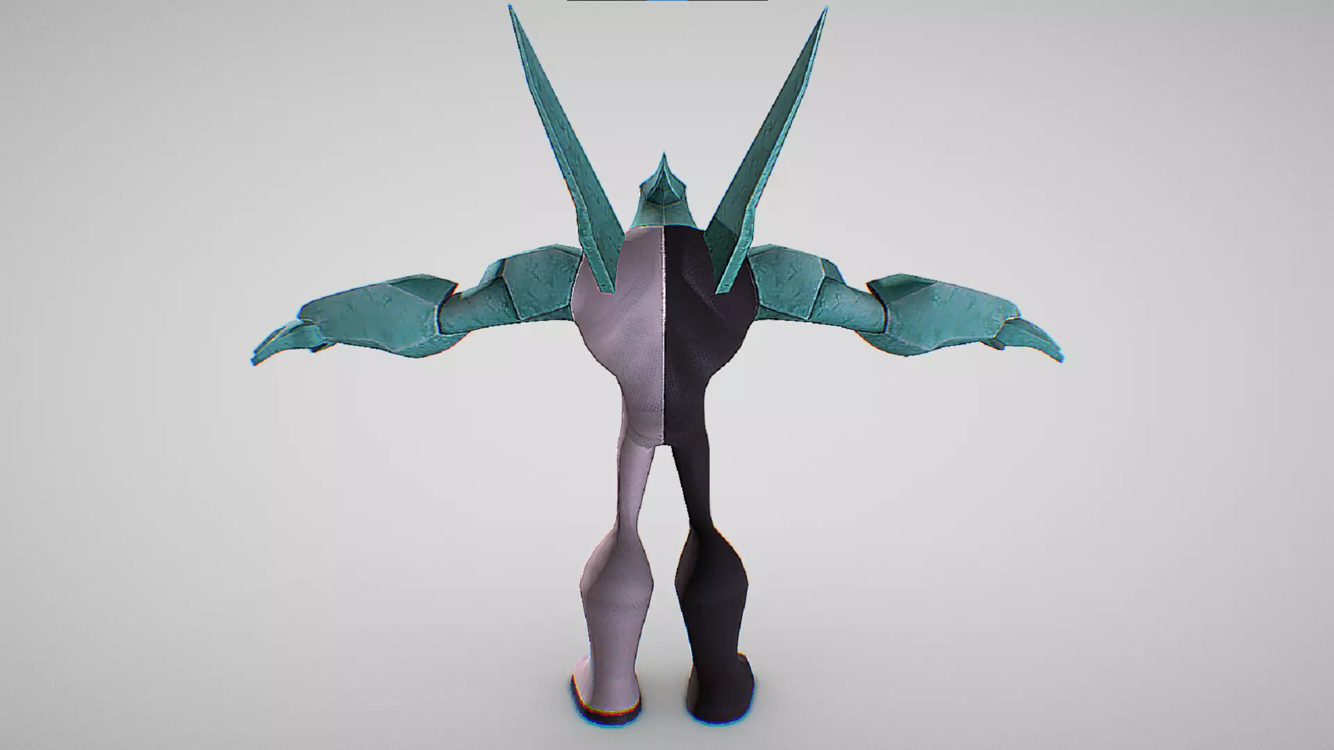 Diamondhead - DNA sample of a Petrosapien - Ben 10 Omniverse Low-poly 3D model_3