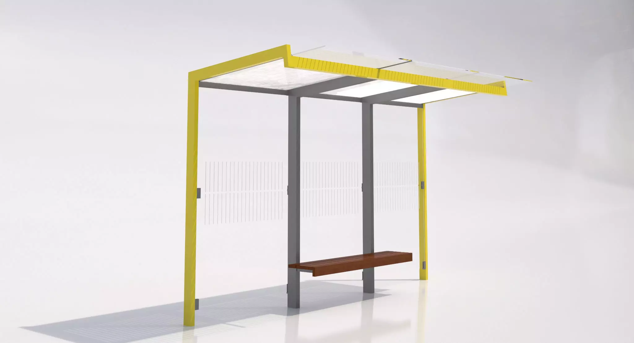 MMCite Geomere 300 Bus Shelter 3D model_0