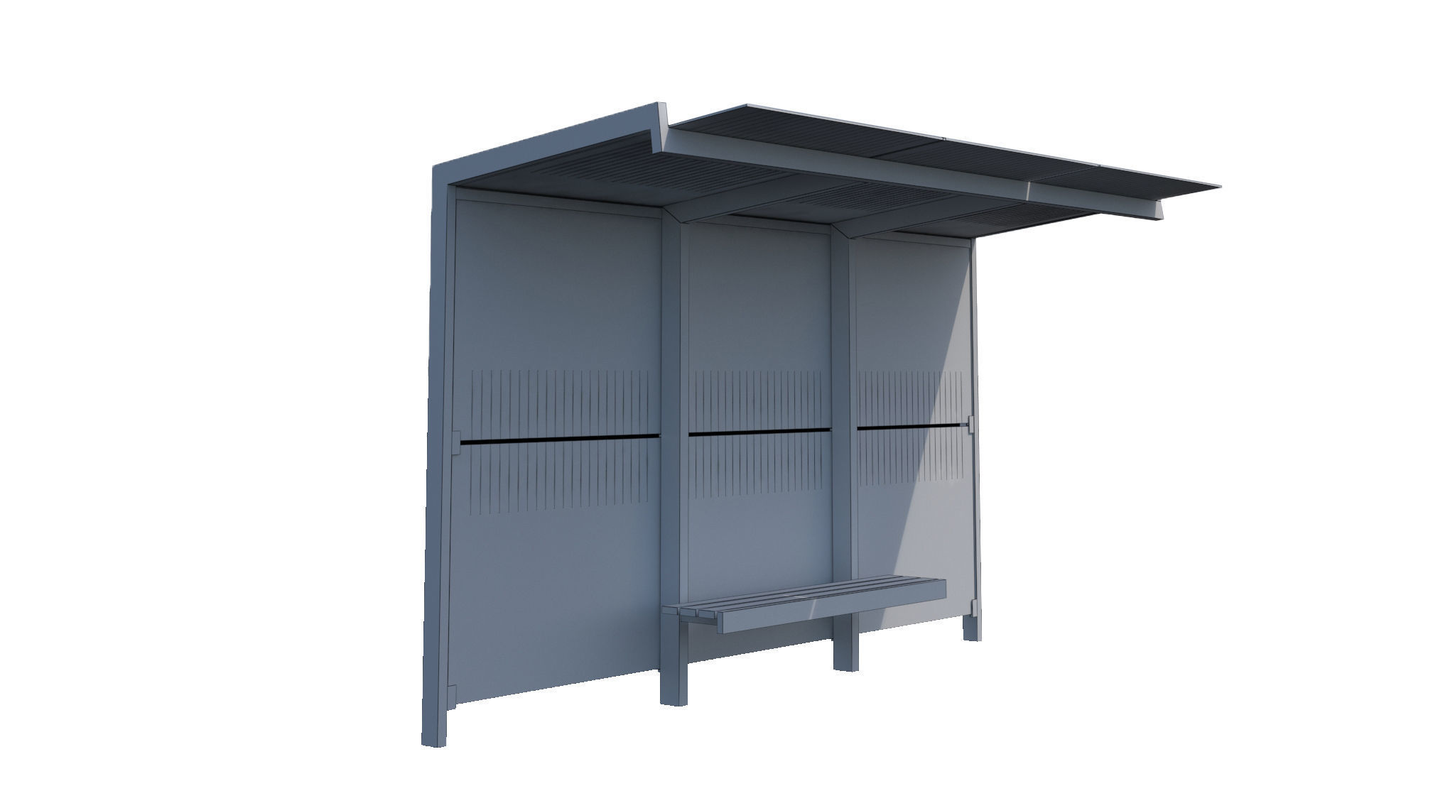 MMCite Geomere 300 Bus Shelter 3D model_4