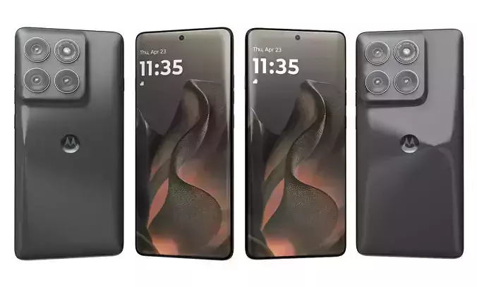 Motorola Edge 2025 High Poly 