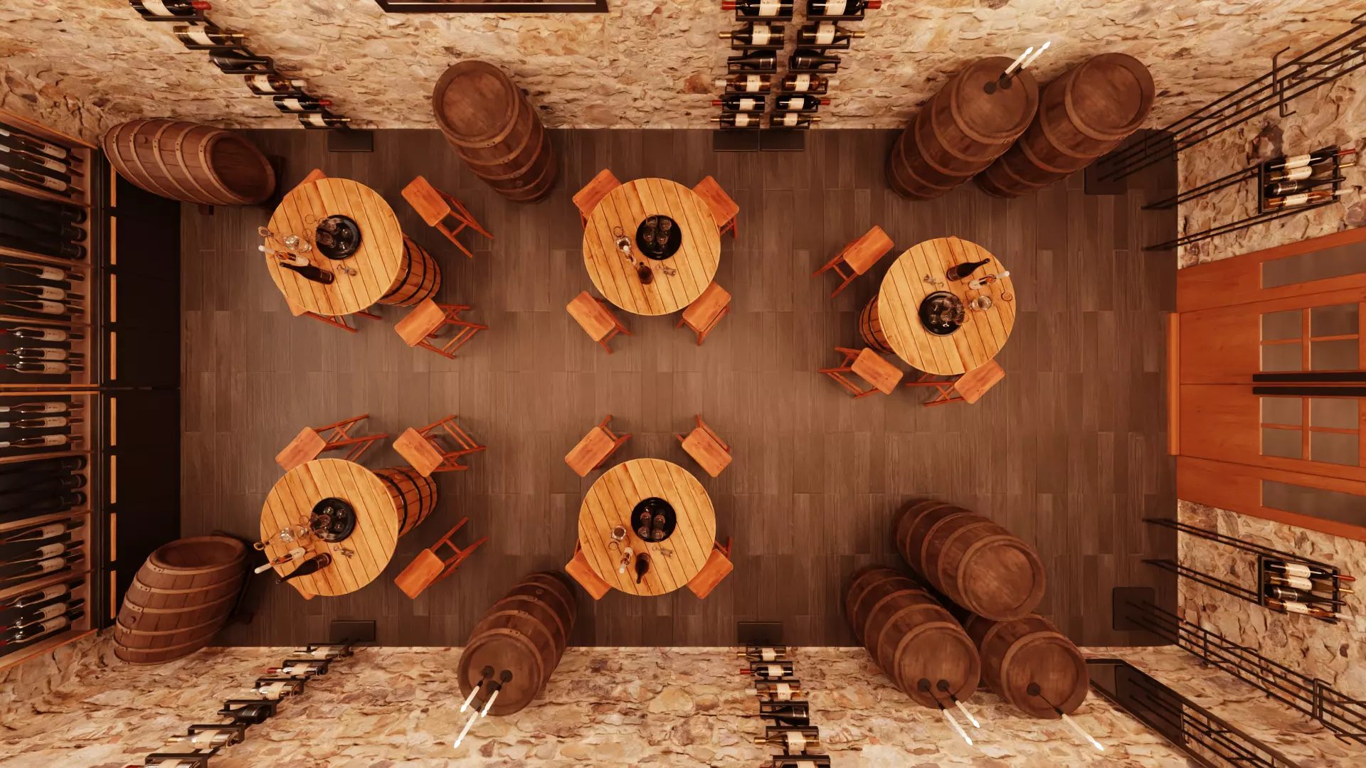 -Winery at Night- 3D model_6