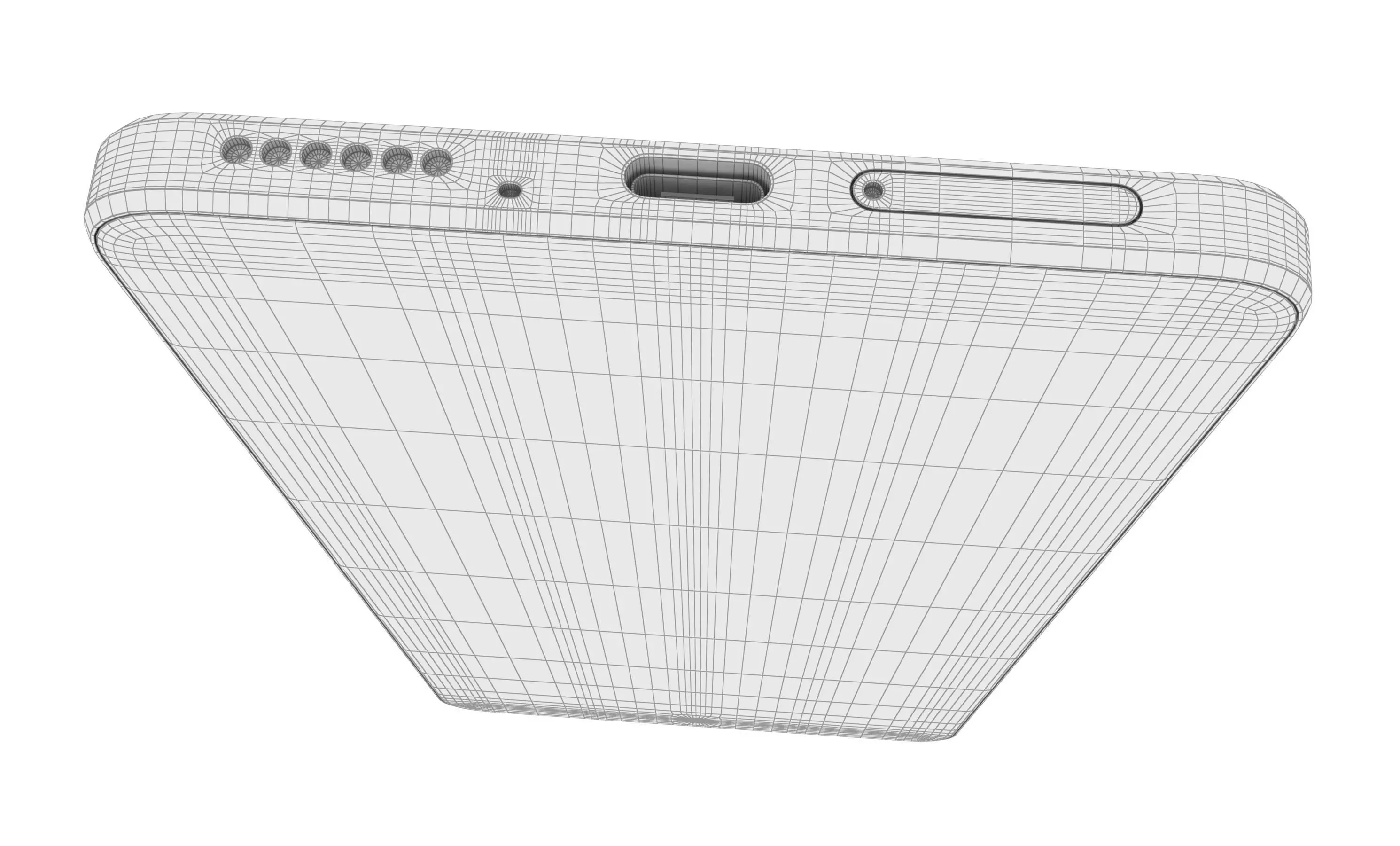 Motorola Edge 20 Frosted Emerald High Poly 3D model_4