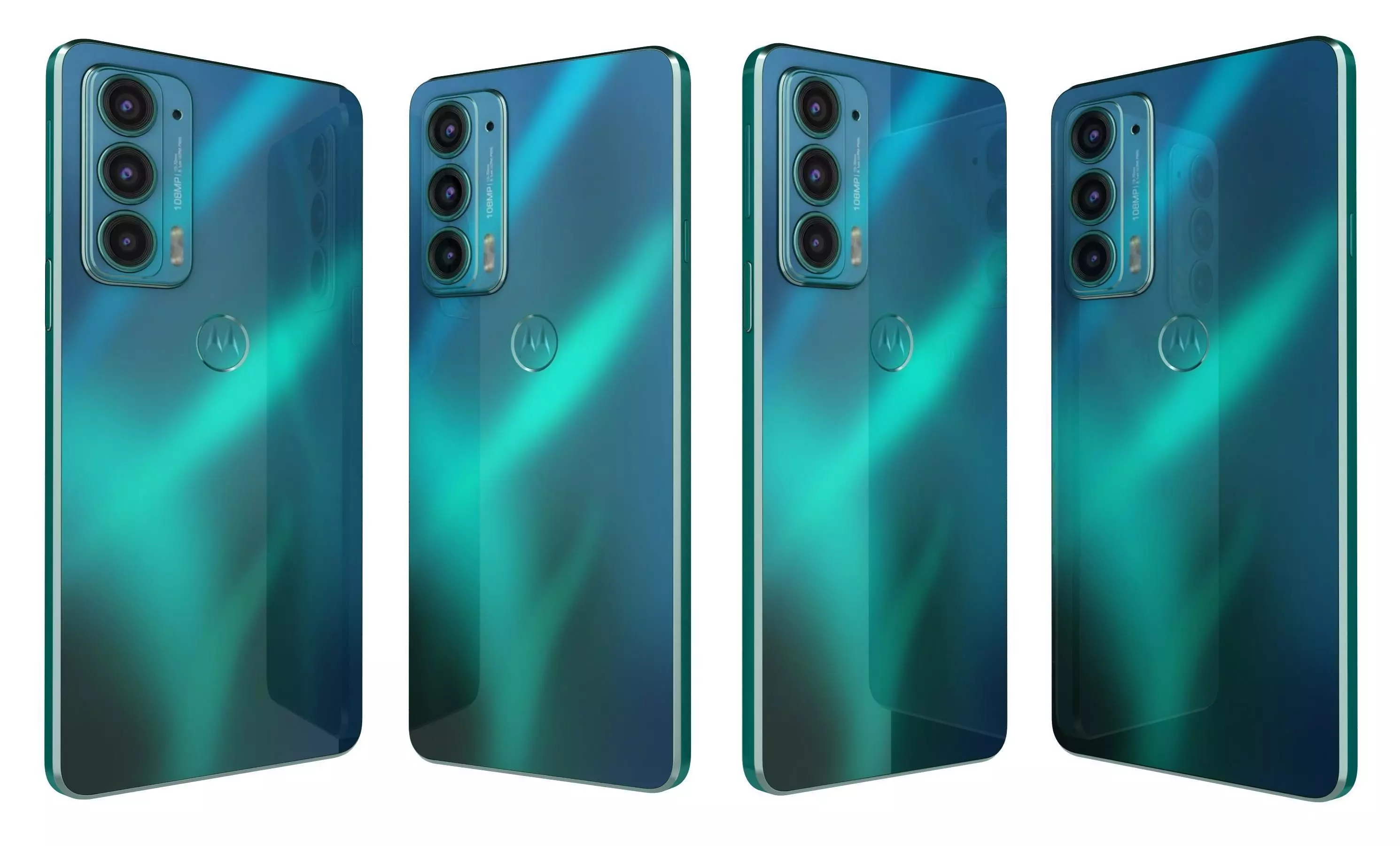 Motorola Edge 20 Frosted Emerald High Poly 3D model_15