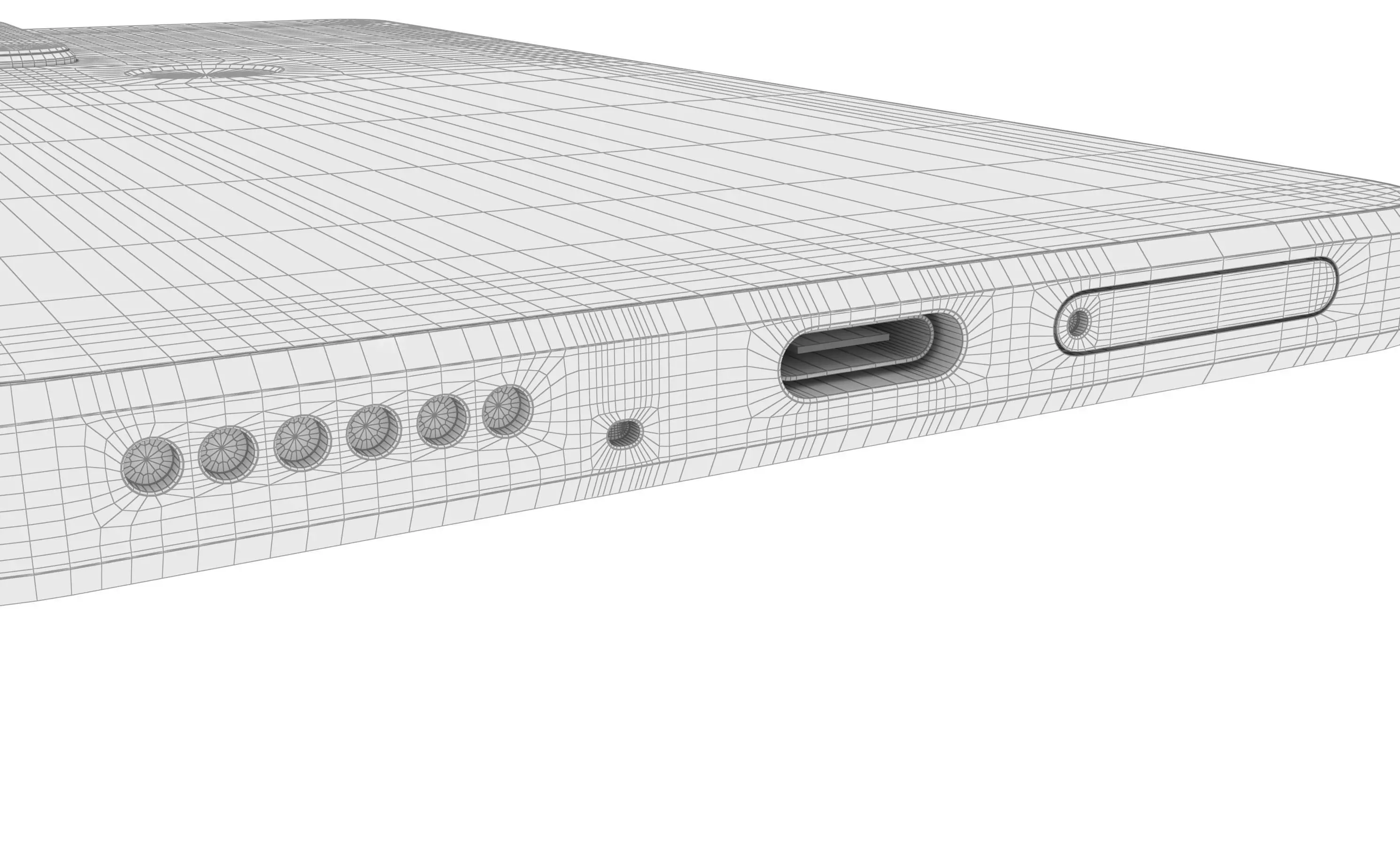 Motorola Edge 20 Frosted Emerald High Poly 3D model_12