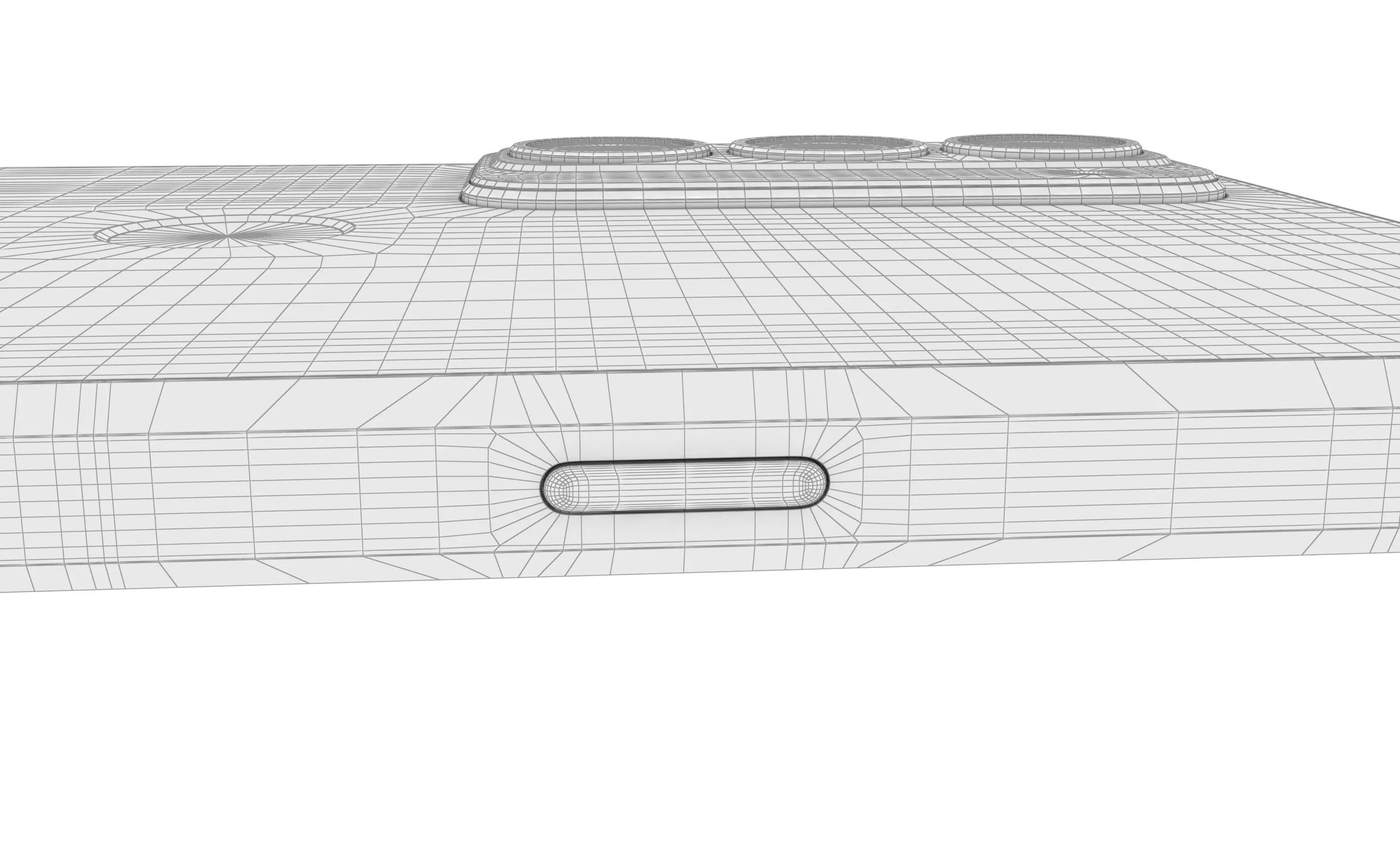 Motorola Edge 20 Frosted Emerald High Poly 3D model_9