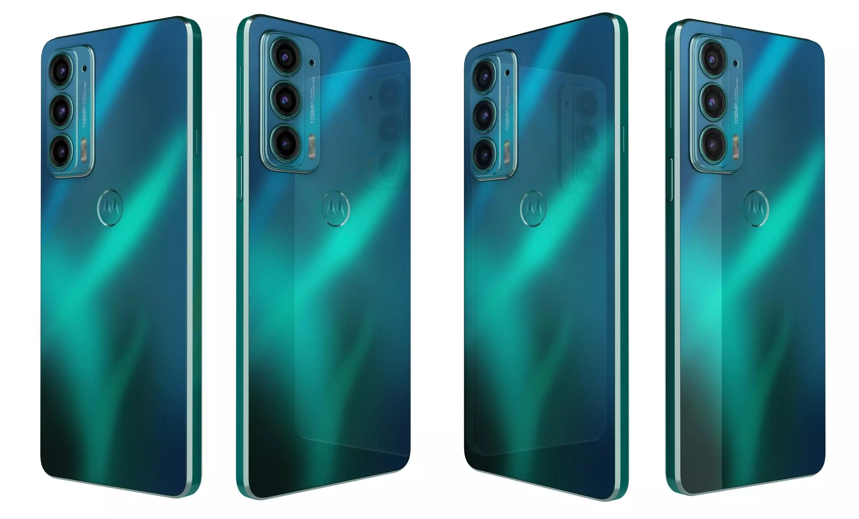 Motorola Edge 20 Frosted Emerald High Poly 3D model_17