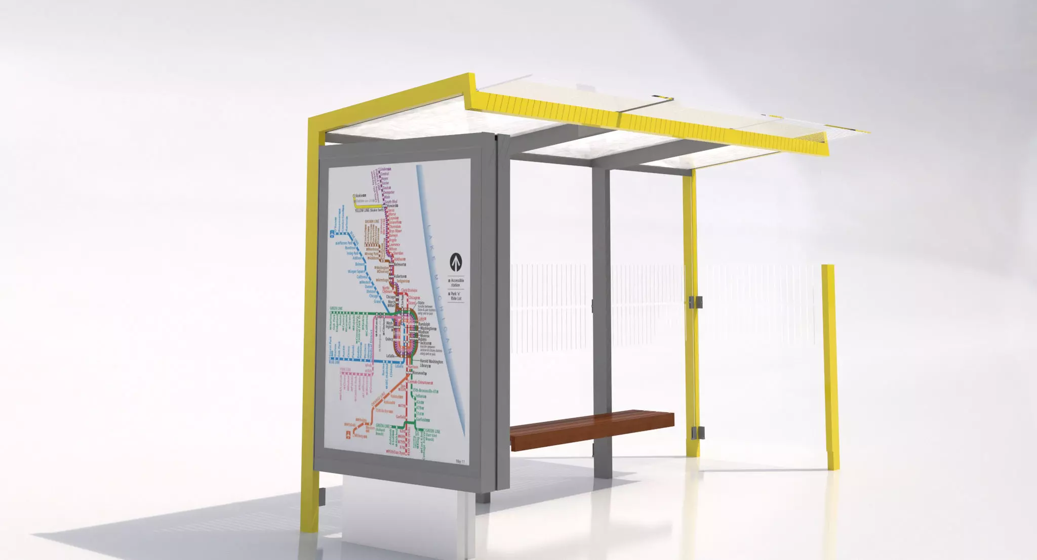 MMCite 310b Bus Shelter 3D model_0