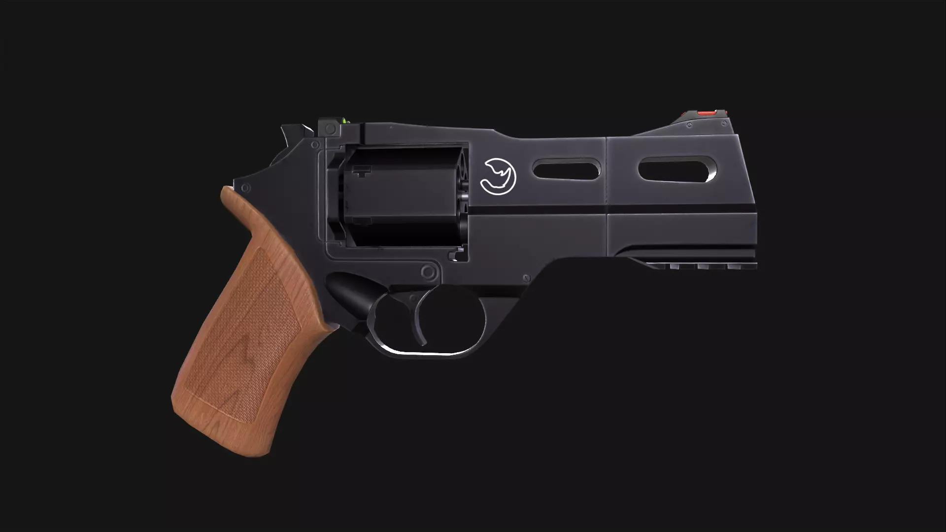 Chiappa Rhino Revolver Low-poly 3D model