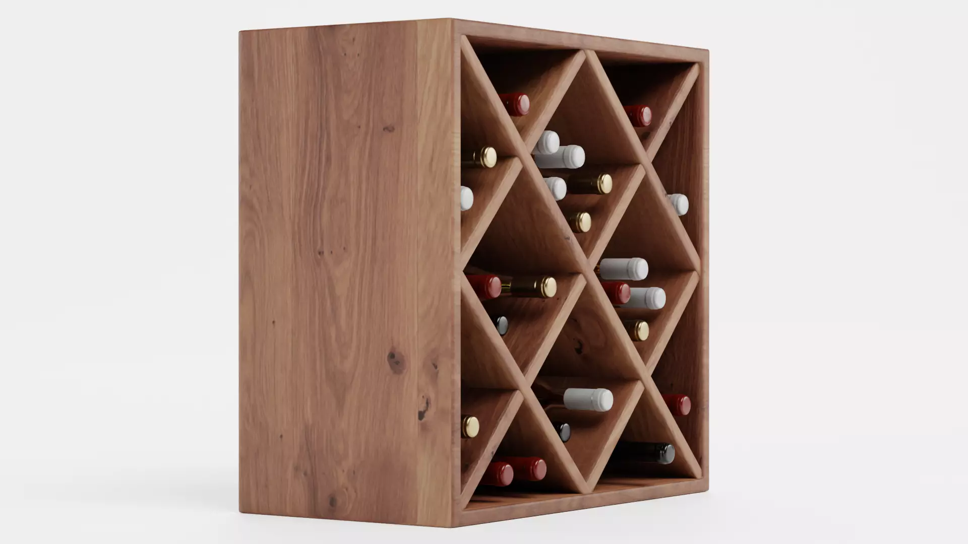-Wines on Rack V1- 3D model_2