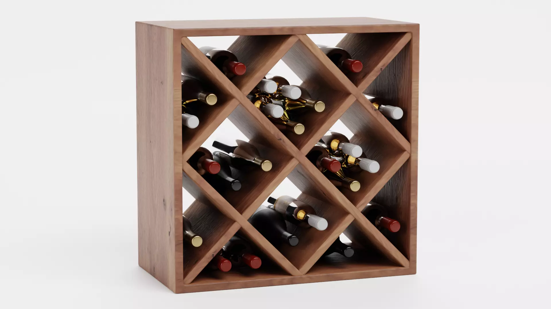 -Wines on Rack V1- 3D model_0