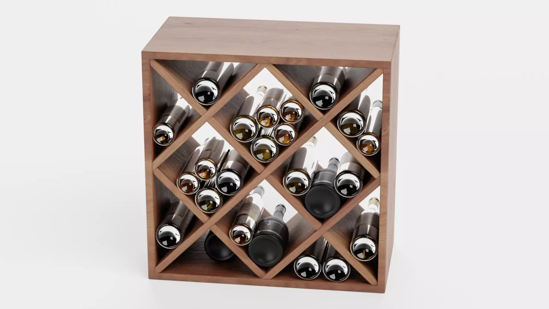 -Wines on Rack V1- 3D model_4