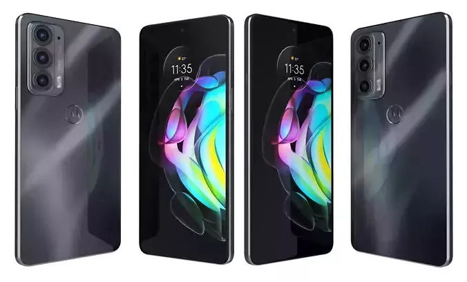 Motorola Edge 20 Frosted Grey  High Poly 