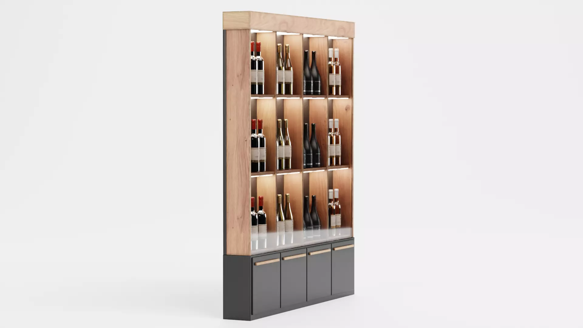 -Wines on Rack V2- 3D model_2