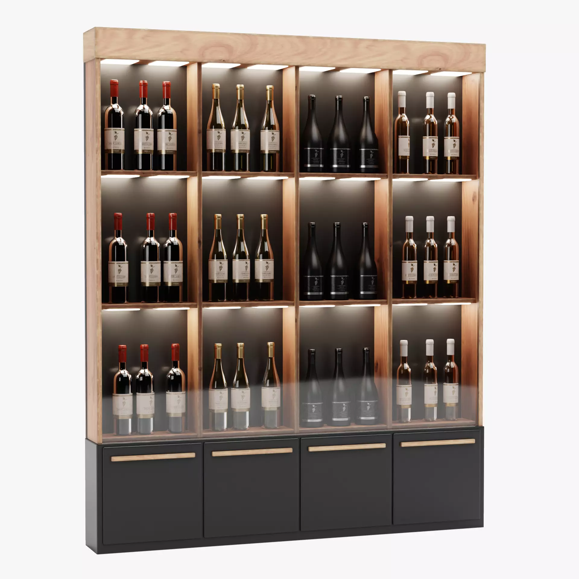 -Wines on Rack V2- 3D model_12