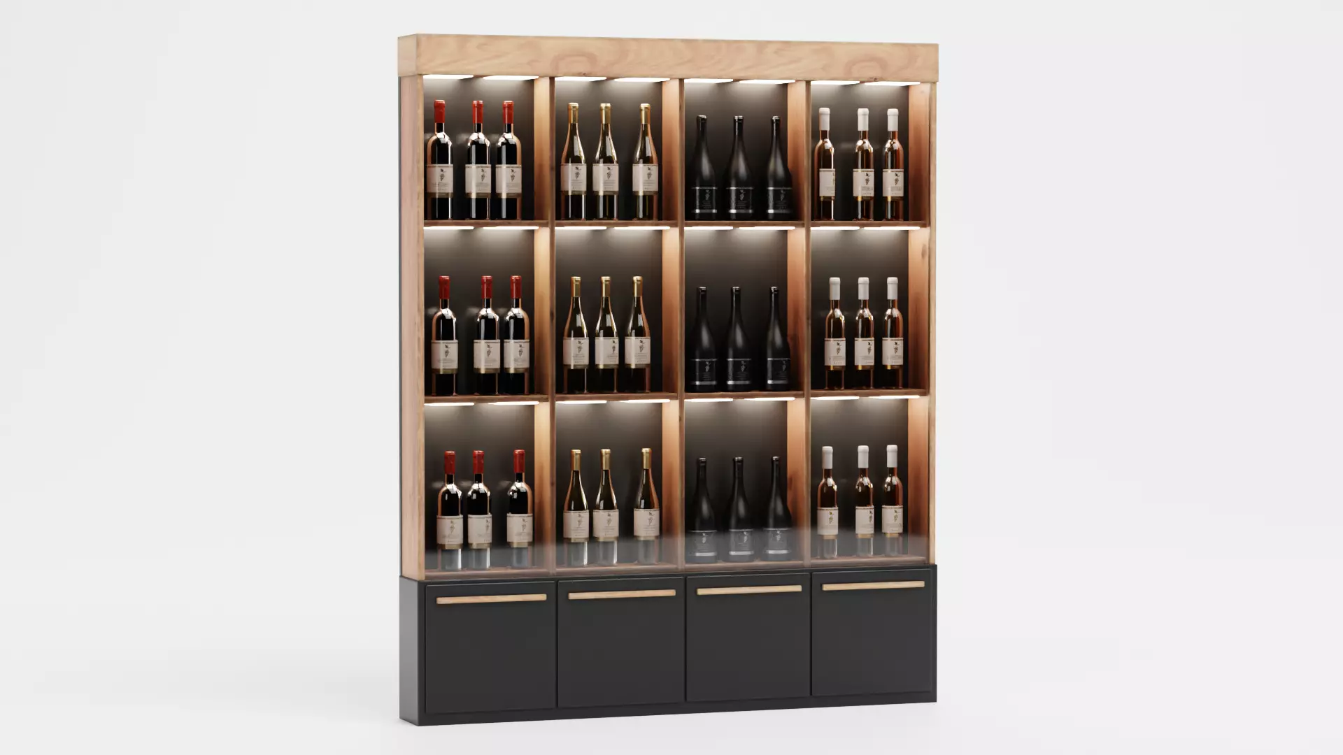 -Wines on Rack V2- 3D model_0