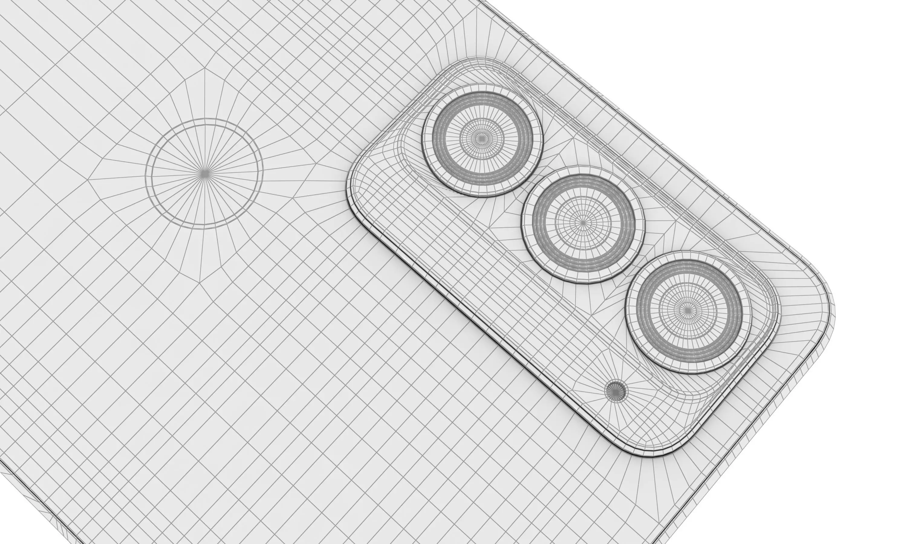 Motorola Edge 20 Frosted White High Poly 3D model_22