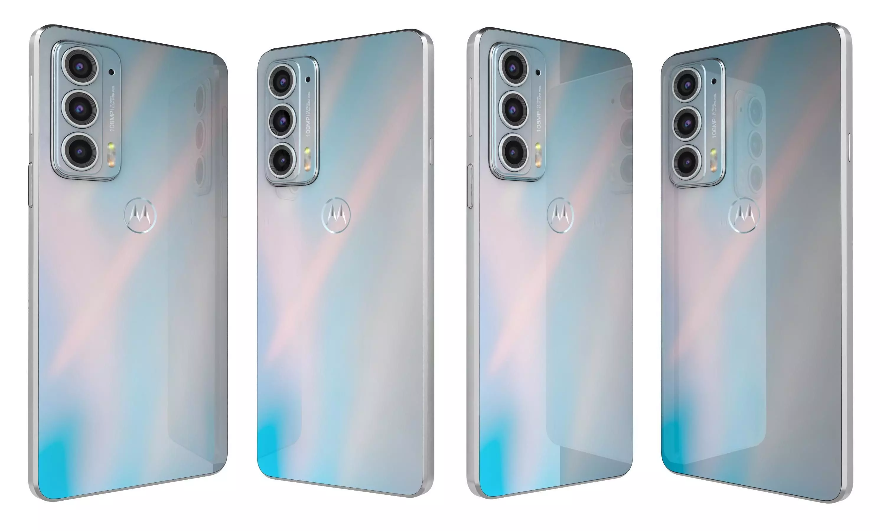 Motorola Edge 20 Frosted White High Poly 3D model_25