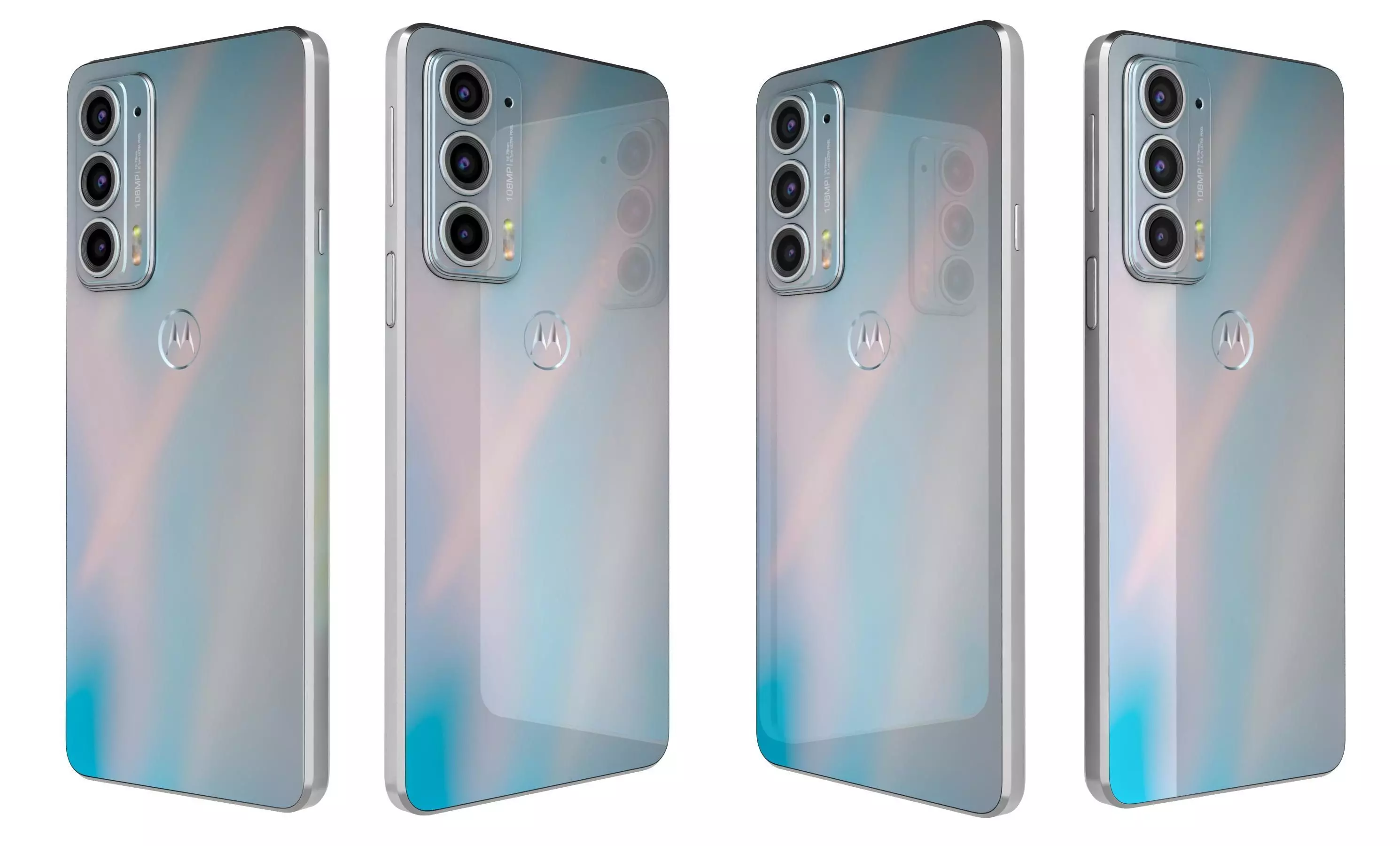 Motorola Edge 20 Frosted White High Poly 3D model_27