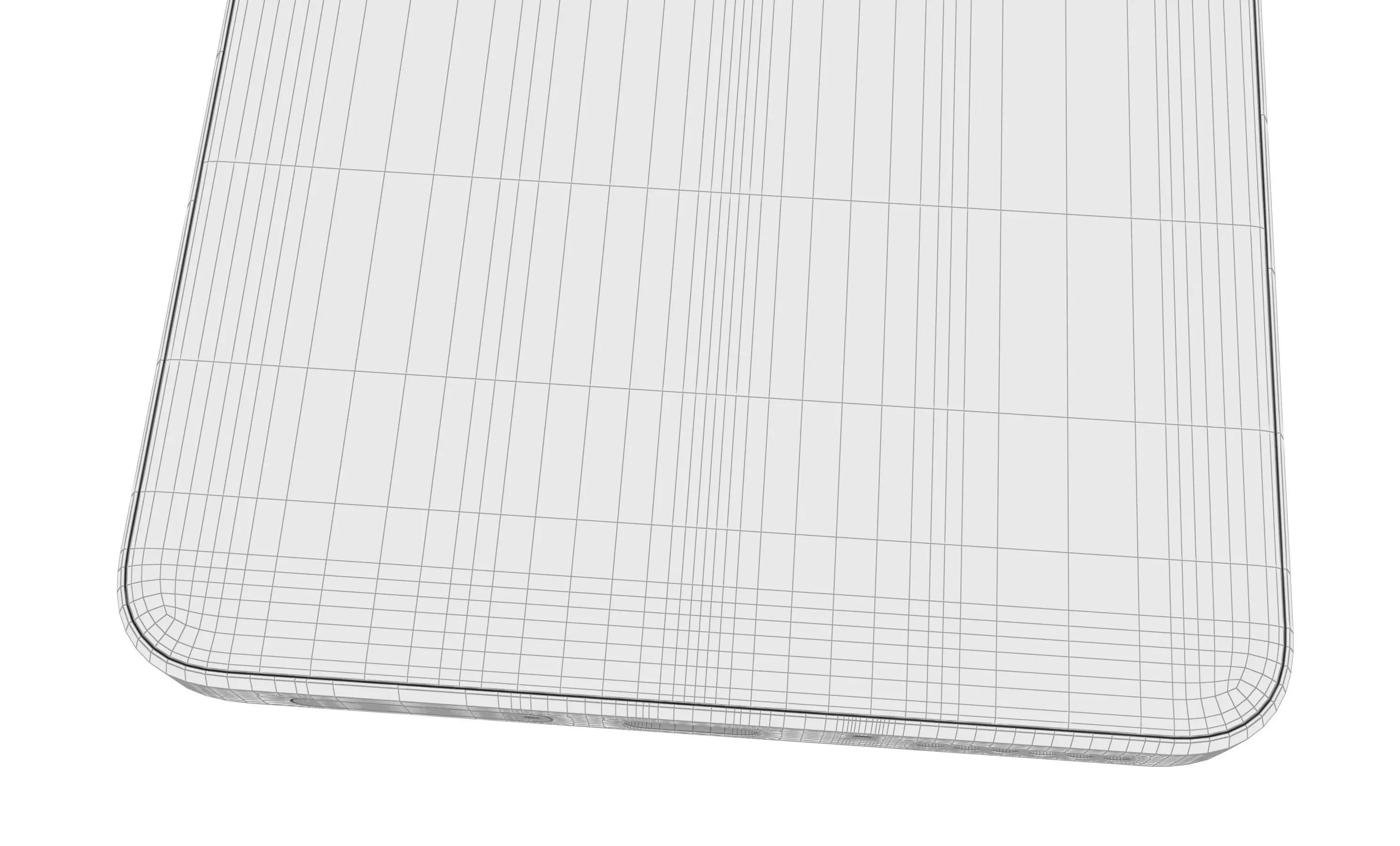 Motorola Edge 20 Frosted White High Poly 3D model_17