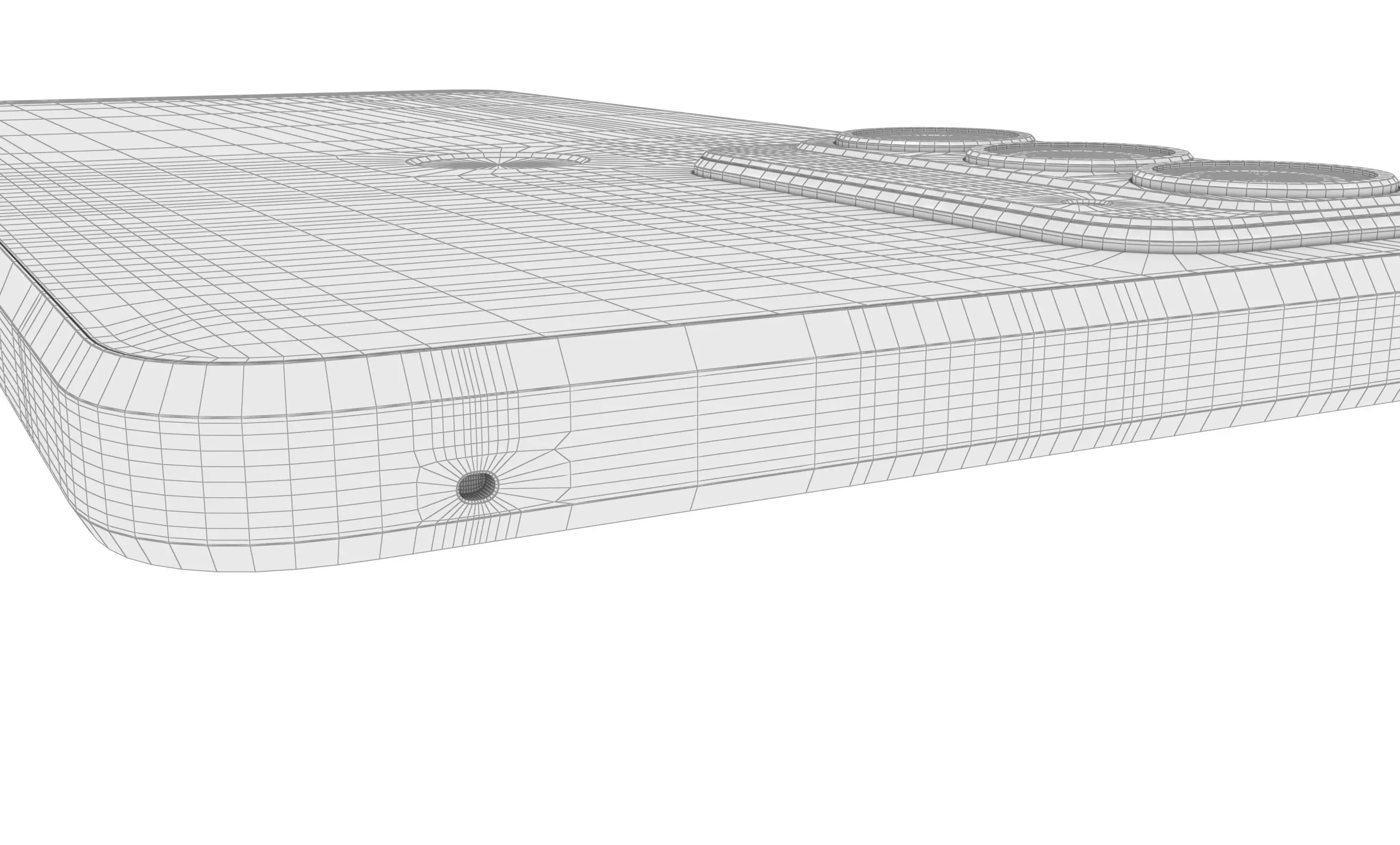 Motorola Edge 20 Frosted White High Poly 3D model_19