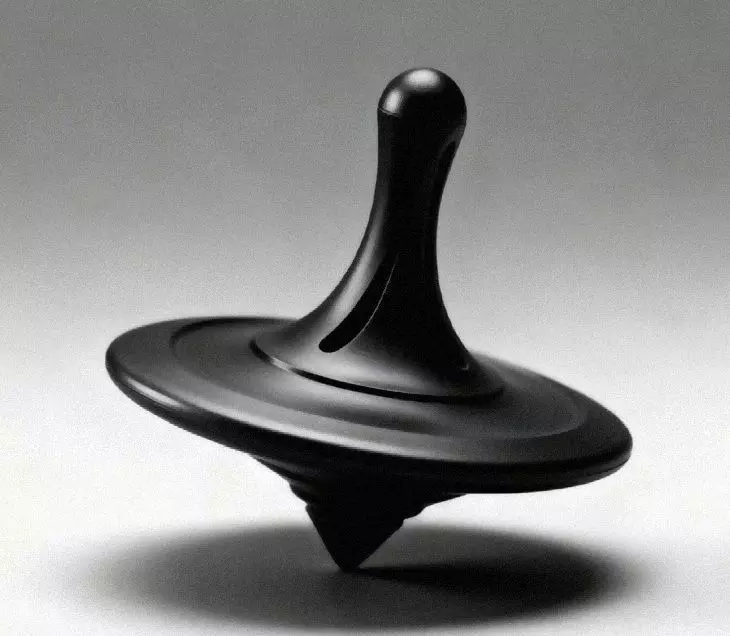 Modern Minimalist Spinning Top Free 3D print model
