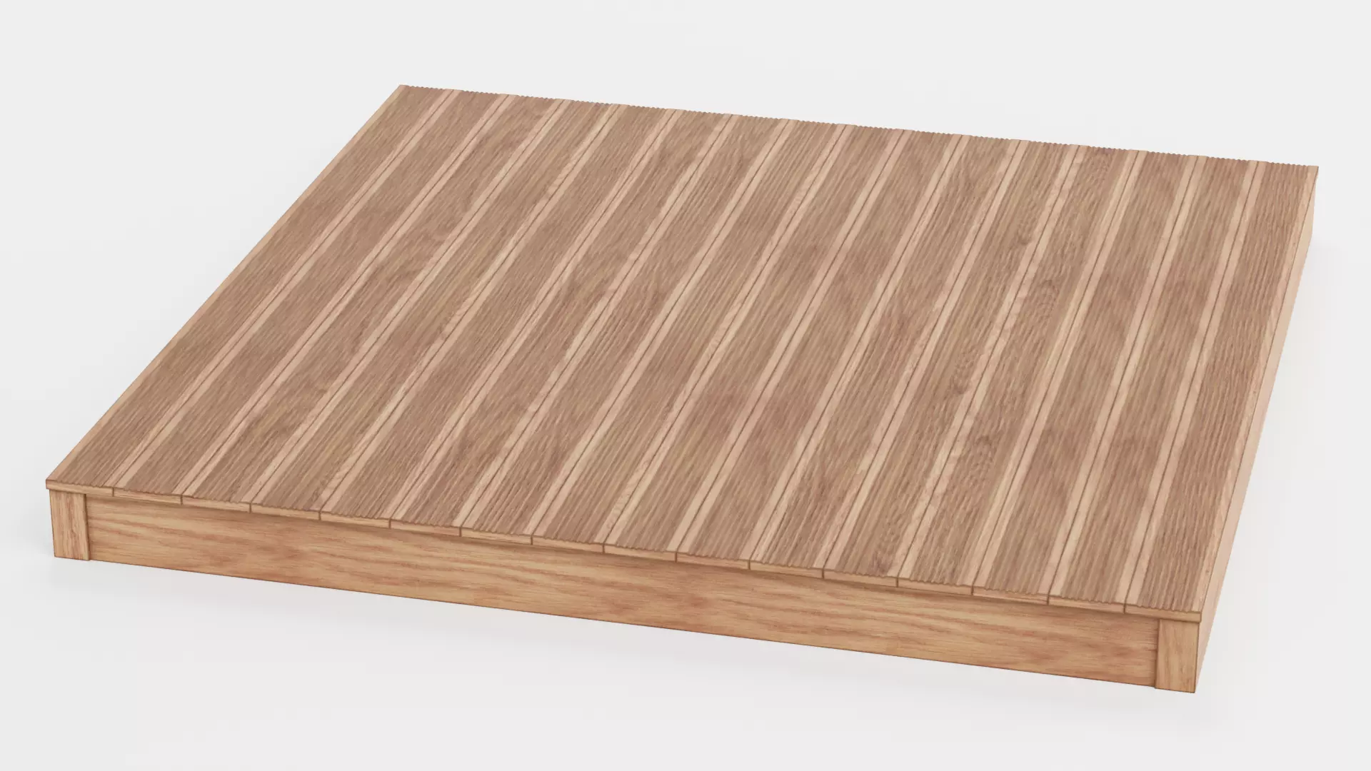 -Wooden Deck- 3D model_5