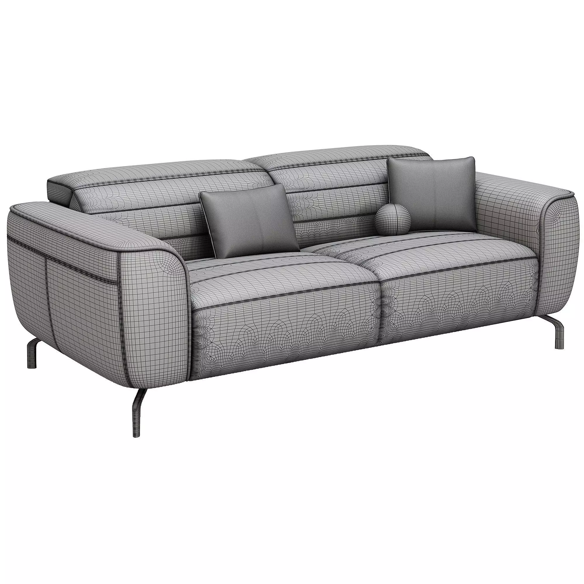 Zenith Function Sofa C320 By Natuzzi 02 3D model_3