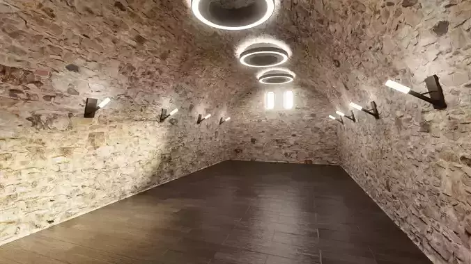 -Cellar Interior V1- 3D model