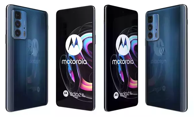 Motorola Edge 20 Pro All Colors High Poly 