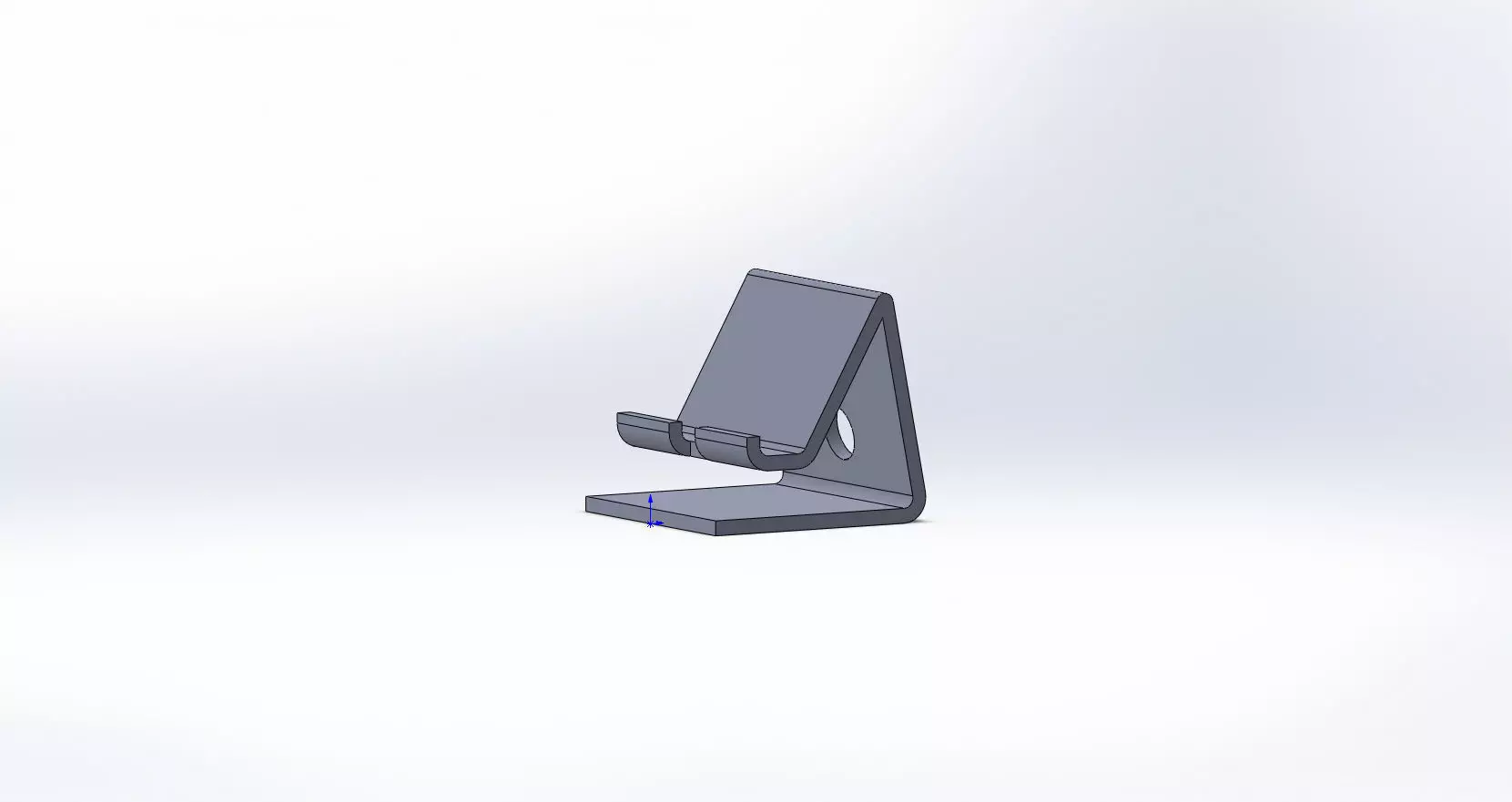 phone holder 3D model_0