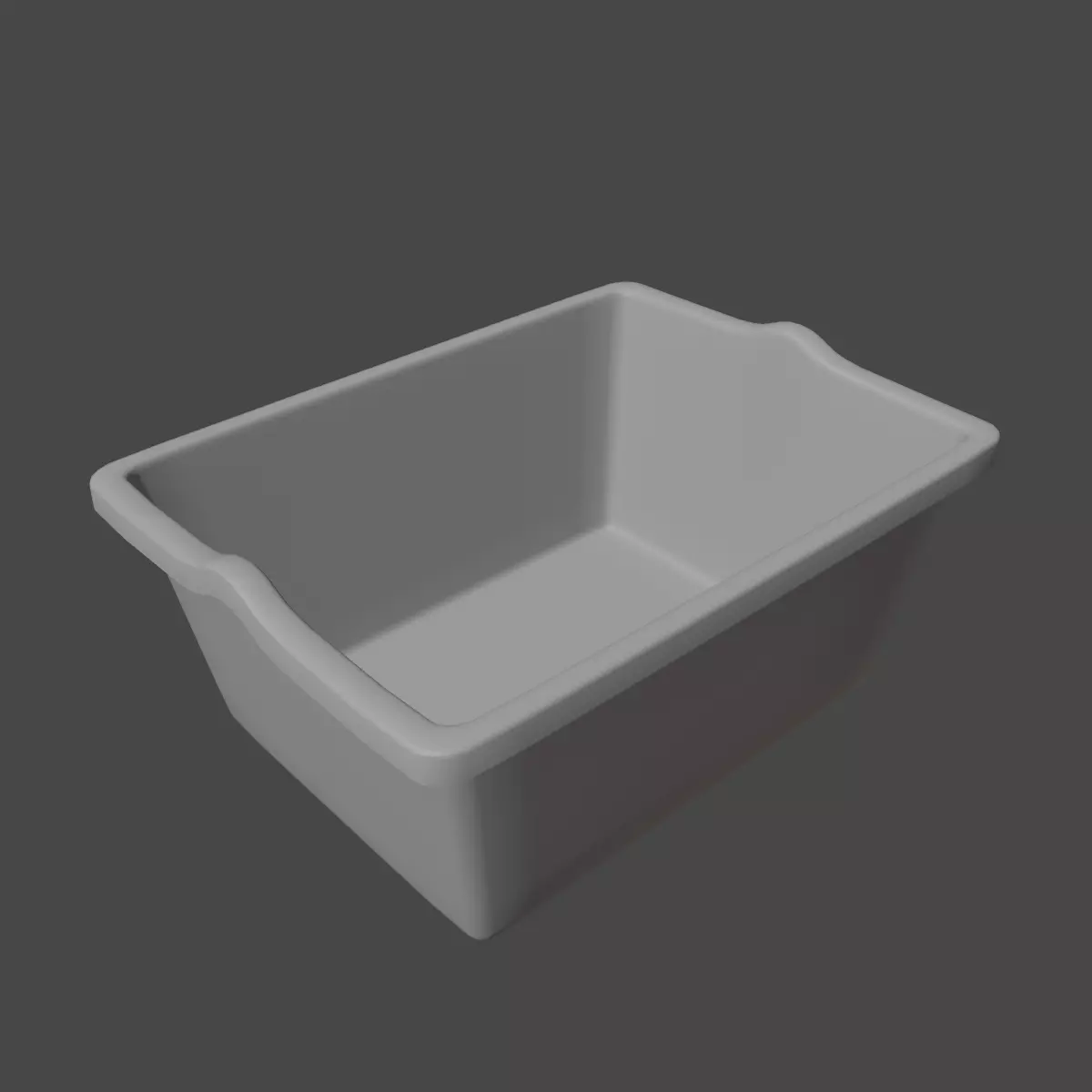 Simple Plastic Wash Basin Pack C 3D Model Collection_21