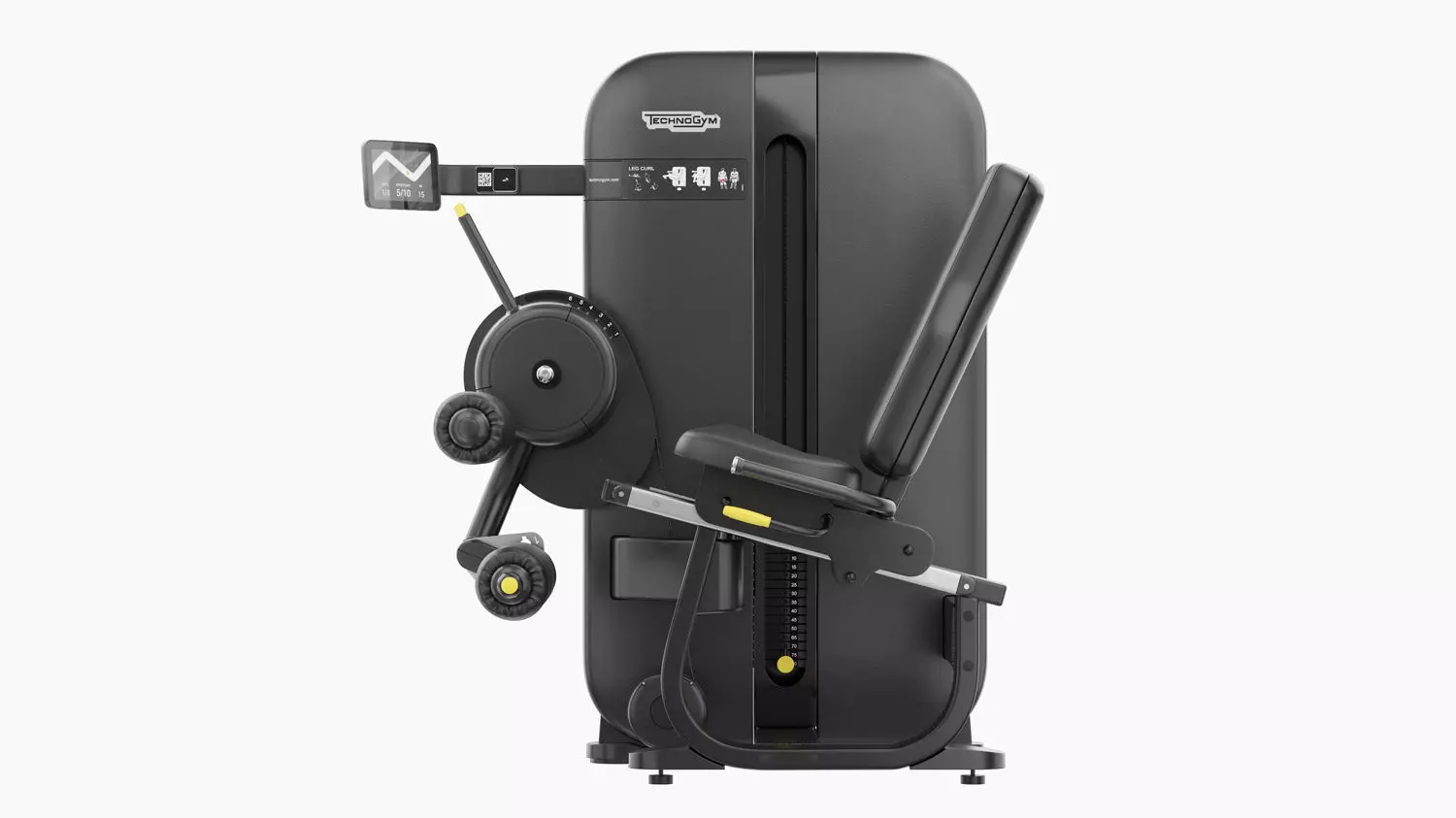 Technogym Artis Leg Curl 3D model_5