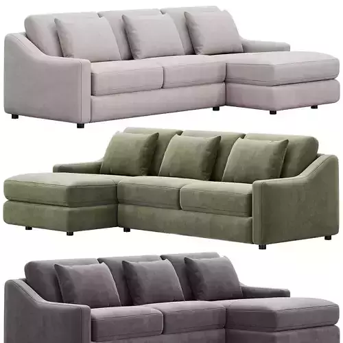 Ashby Sofa Two-Piece Chaise Sectional By Arhaus