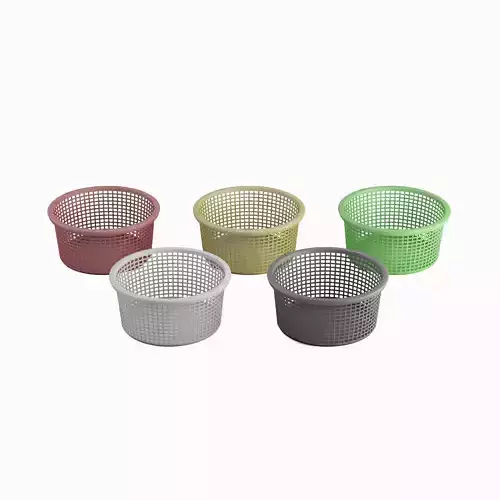Laundry Plastic Basket Pack