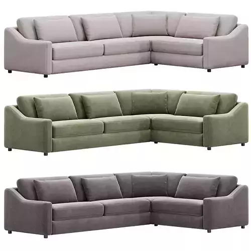 Ashby Sofa Two-Piece Sectional By Arhaus
