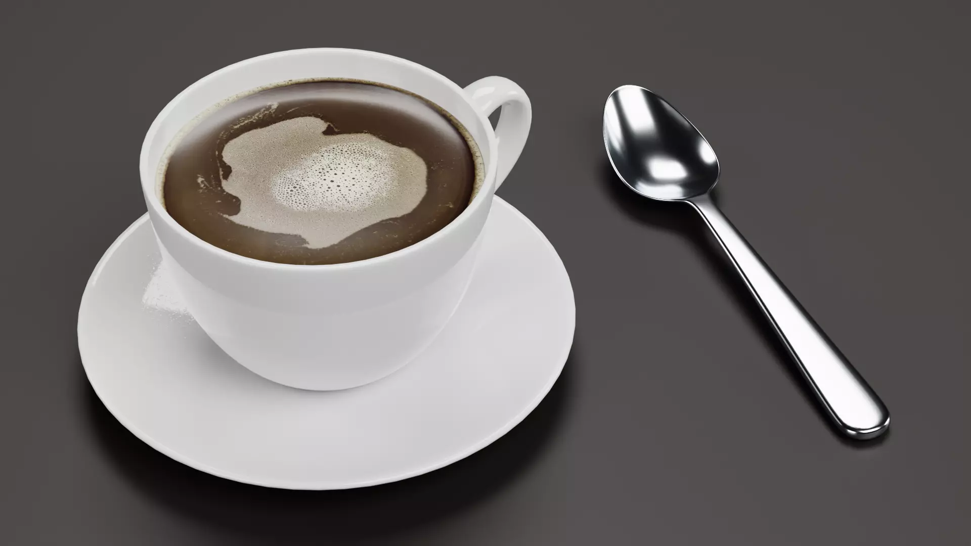 -Coffee with Steam Animated- 3D model_6