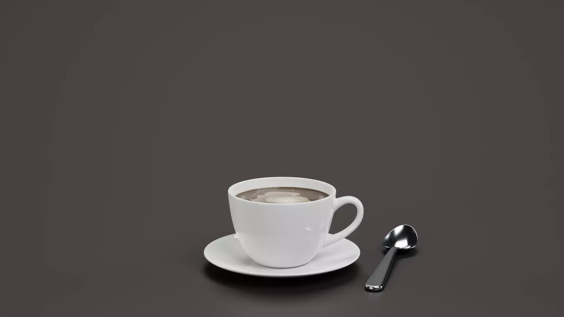 -Coffee with Steam Animated- 3D model_4