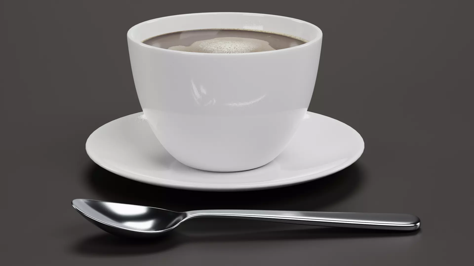 -Coffee with Steam Animated- 3D model_7