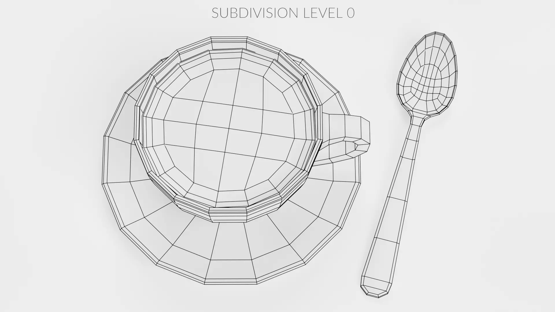 -Coffee with Steam Animated- 3D model_13