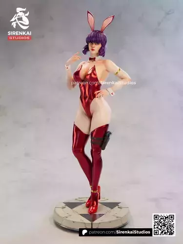 Motoko Bunny Ghost in the Shell 3D Print STL