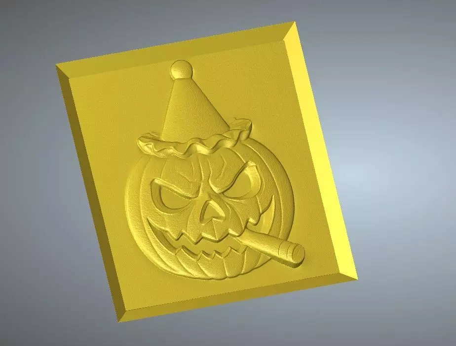 Halloween pumpkin clown modello di stampa 3D 3D print model_0