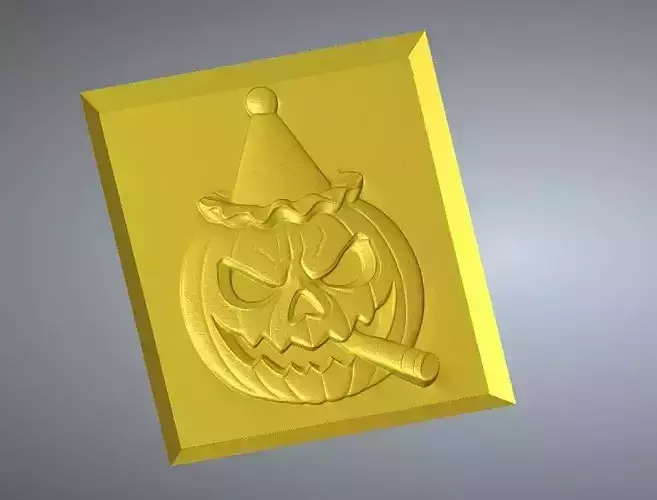 Halloween pumpkin clown modello di stampa 3D 3D print model