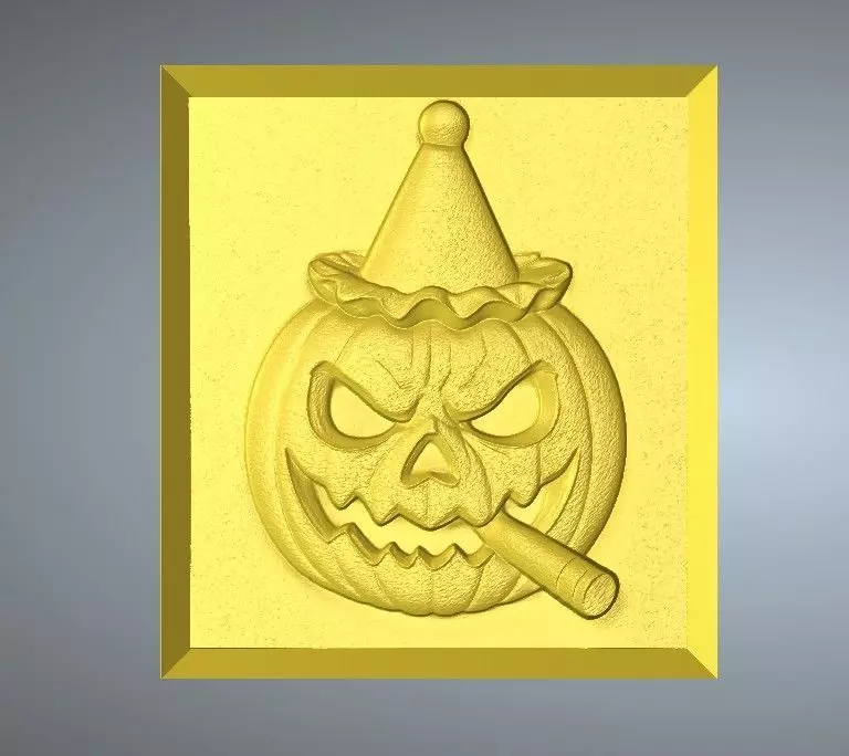 Halloween pumpkin clown modello di stampa 3D 3D print model_1