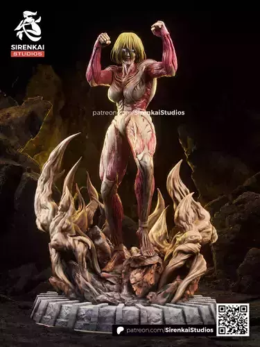 Female Titan 3D Print STL
