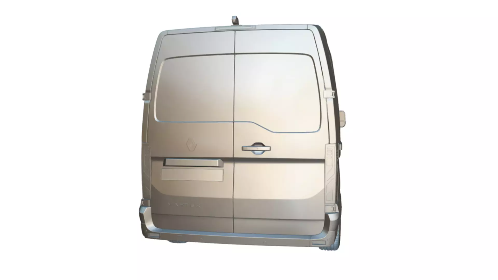 Renault Master 2024  High Quality Commercial Van 3D model_16