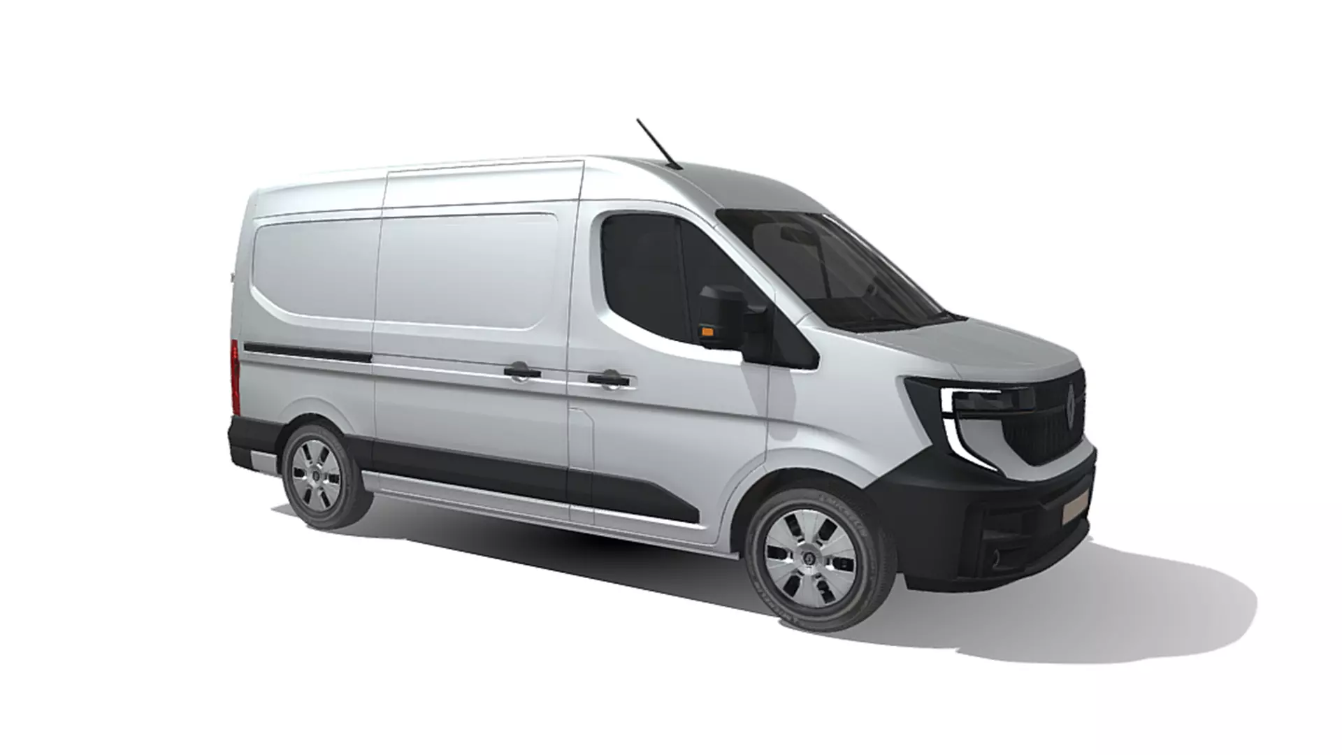 Renault Master 2024  High Quality Commercial Van 3D model_7